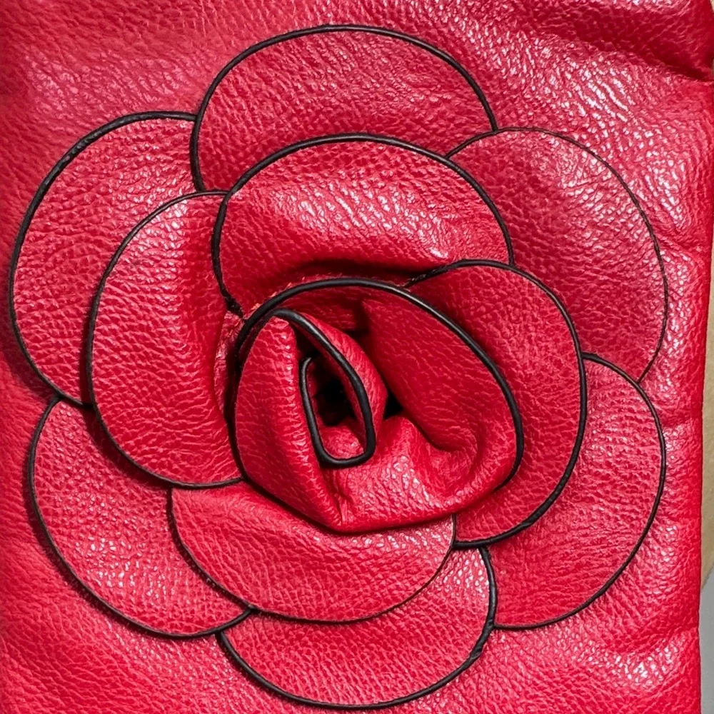 Red Rose Crossbody Bag